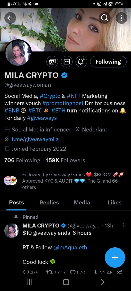 Amonoty's tweet photo. @CRYPTOFIED1 @giveawaywoman https://t.co/Nk9FLqEnnb