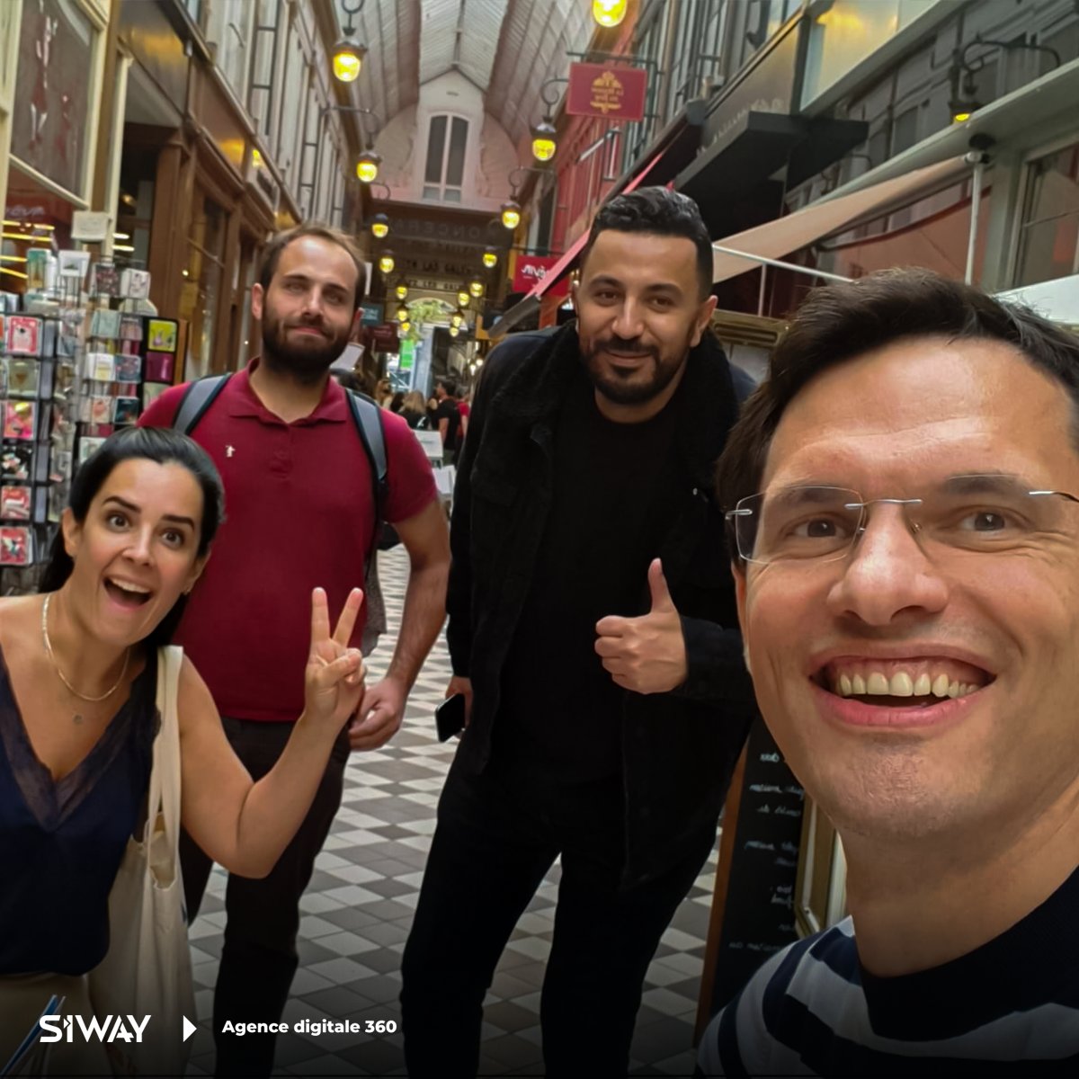 SIWAYAgency's tweet photo. Jeu de piste dans le 2ème arrondissement avec l'équipe SIWAY Paris🗺️

#JeuDePiste #TeamBuilding https://t.co/6pgVaHY8YR