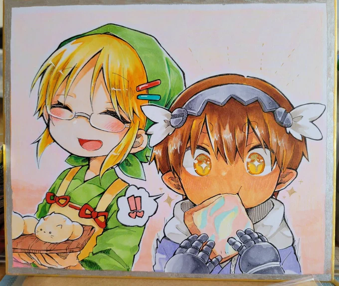 こちらの2枚も同じくBOOTHに出します〜