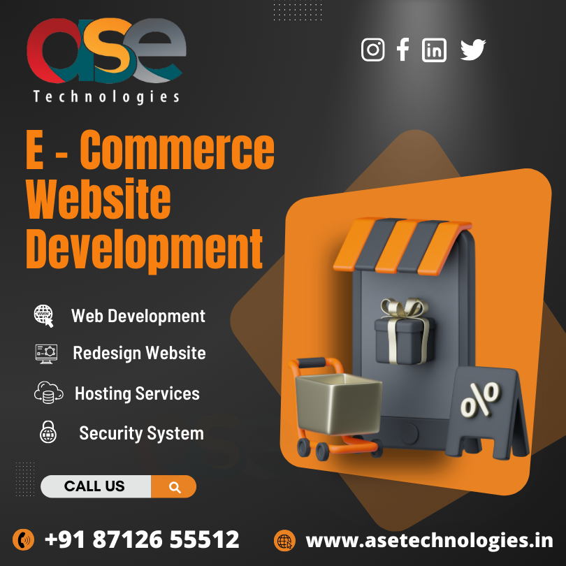 AseTechnologies's tweet photo. #ASETECHNOLOGIES Your website acts as the product shelves, sales staff, and cash register of your online business channel with #ECommercewebsite. 
CALL US:+918712655512
VISIT US: https://t.co/cUkZzRRPii
#ecommercewebsitedesign #ECommercewebsitebuilder #eCommercesolutions https://t.co/KGSaxdAZHk
