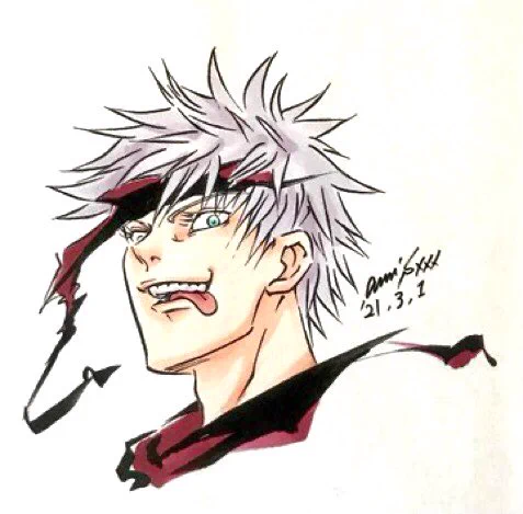 五条悟と夏油傑(偽)はもう楽描きしておりますので。 柴田亜美  #呪術廻戦 #JujutsuKaisen
