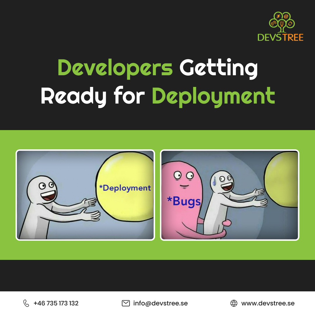 devstreesweden's tweet image. Developers are getting ready for Deployment, but bugs are like

#automationtesting  #qabugs #softwaretestingmemes #qatestingmemes #softwarememes #developertestermemes #programmingmemes #codingmemes  #qatestingmemes #qameme #meme #itmeme #webdevelopmentcompany #devstree #sweden
