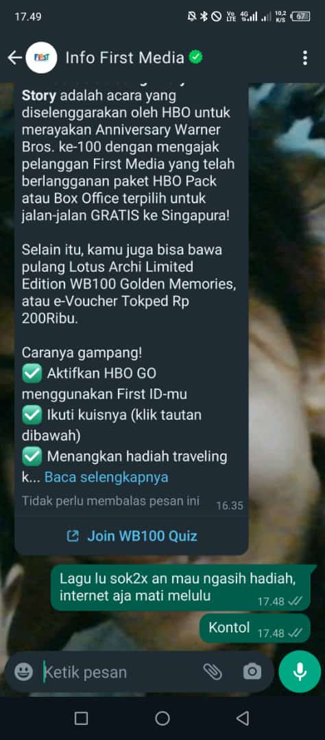 Provider Tetelan titit ...