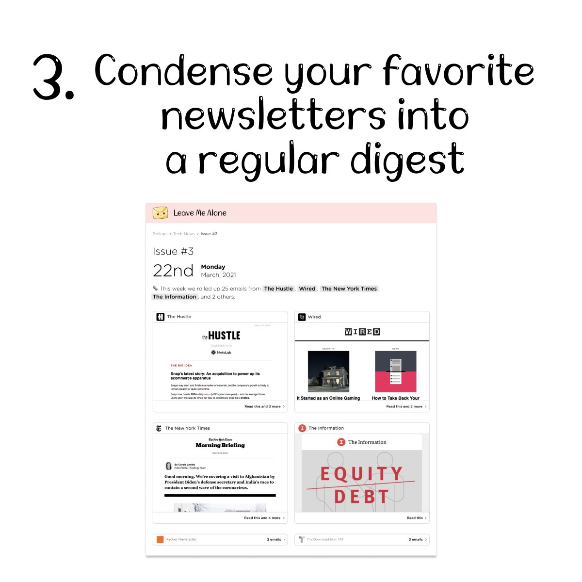LeaveMeAloneApp's tweet image. This has to be the perfect Friday afternoon job โ
As you all know, we're all about optimizing our inboxes so here are our favourite Gmail organization hacks โฌ๏ธ
Let us know your number one gmail tip ๐ฆ
#emailproductivity #gmailhacks