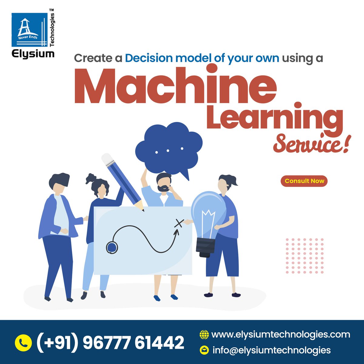 elysiumind's tweet photo. Machine learning services 🚀🧠
#machinelearning #AI #businessgrowth #elysiumtechnologies #ETPL #datascienceconsultation #ConsultingServices #datascienceagency #datainsights #datasciencecompany #datainsights #artificialintelligencetechnology #data #analytics #databusiness #Meta https://t.co/dYhCHRT326