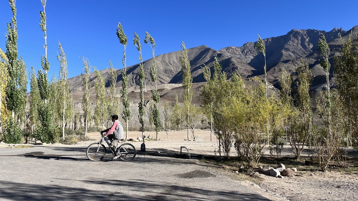 Last month, whilst in Ladakh, I researched and reported on this cool irrigation solution developed by <a href="/Wangchuk66/">Sonam Wangchuk</a> and <a href="/NishantTiku/">Nishant Tiku</a> for <a href="/RTB_Cheerful/">Reasons to be Cheerful</a>...  Thaks for the commission <a href="/willdoig/">Will Doig</a> and <a href="/beccaworby/">Becca Worby</a>   reasonstobecheerful.world/india-ice-stup…