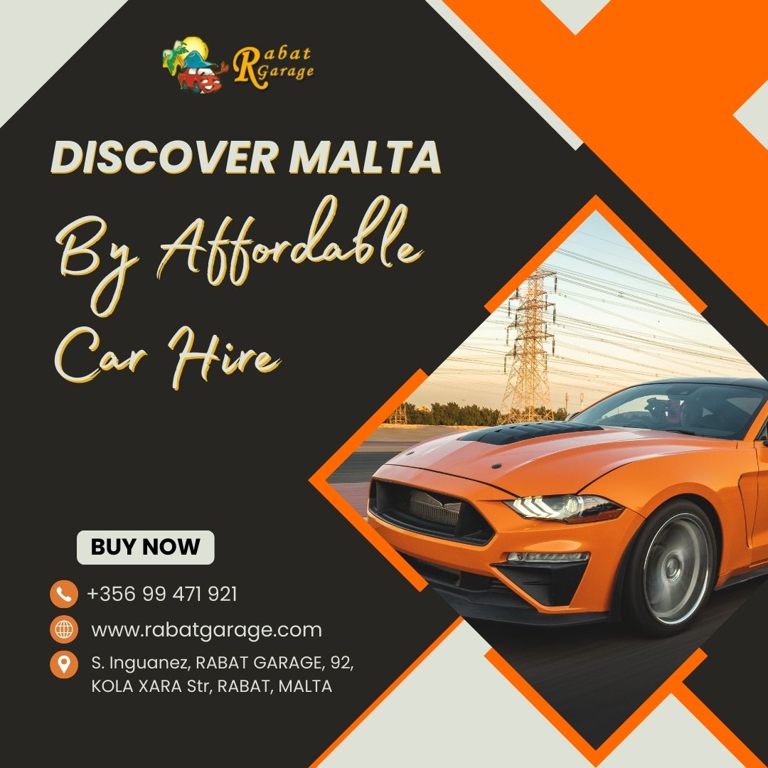 GarageRaba5's tweet photo. Unlock the Magic of Malta with Affordable #CarRentals!

Discover the picturesque beauty of #Malta without breaking the bank! 🚗

🔹 Easy Booking
🔹 Wide Range of Vehicles
🔹 Budget-Friendly Rates

Visit our website now: https://t.co/eCYqVMTsLW and book your dream getaway today! https://t.co/UfuxkAt4T4