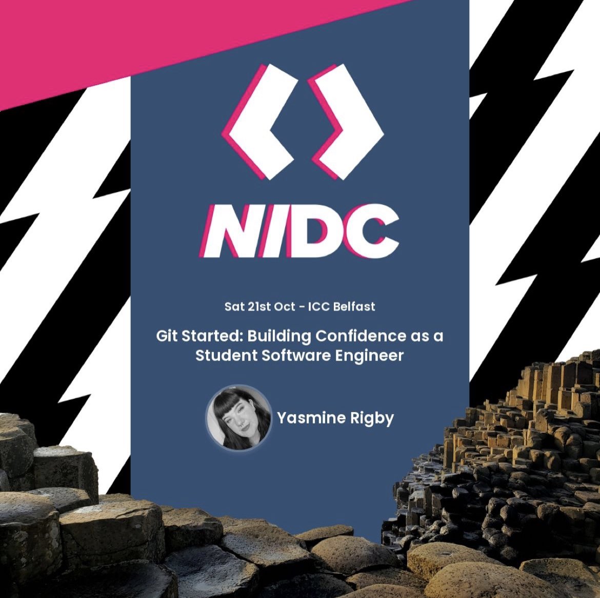 Tomorrows the day for <a href="/NIDevConf/">NIDC</a> 🎉and it’s set to be one of the best days in the NI tech scene calendar ✨

We’re super excited that our City Lead <a href="/yasrigby/">🖤yas🖤</a> is getting up on stage to give a fabulous talk! If you’re heading down make sure to give her a big cheer, we’re so proud!