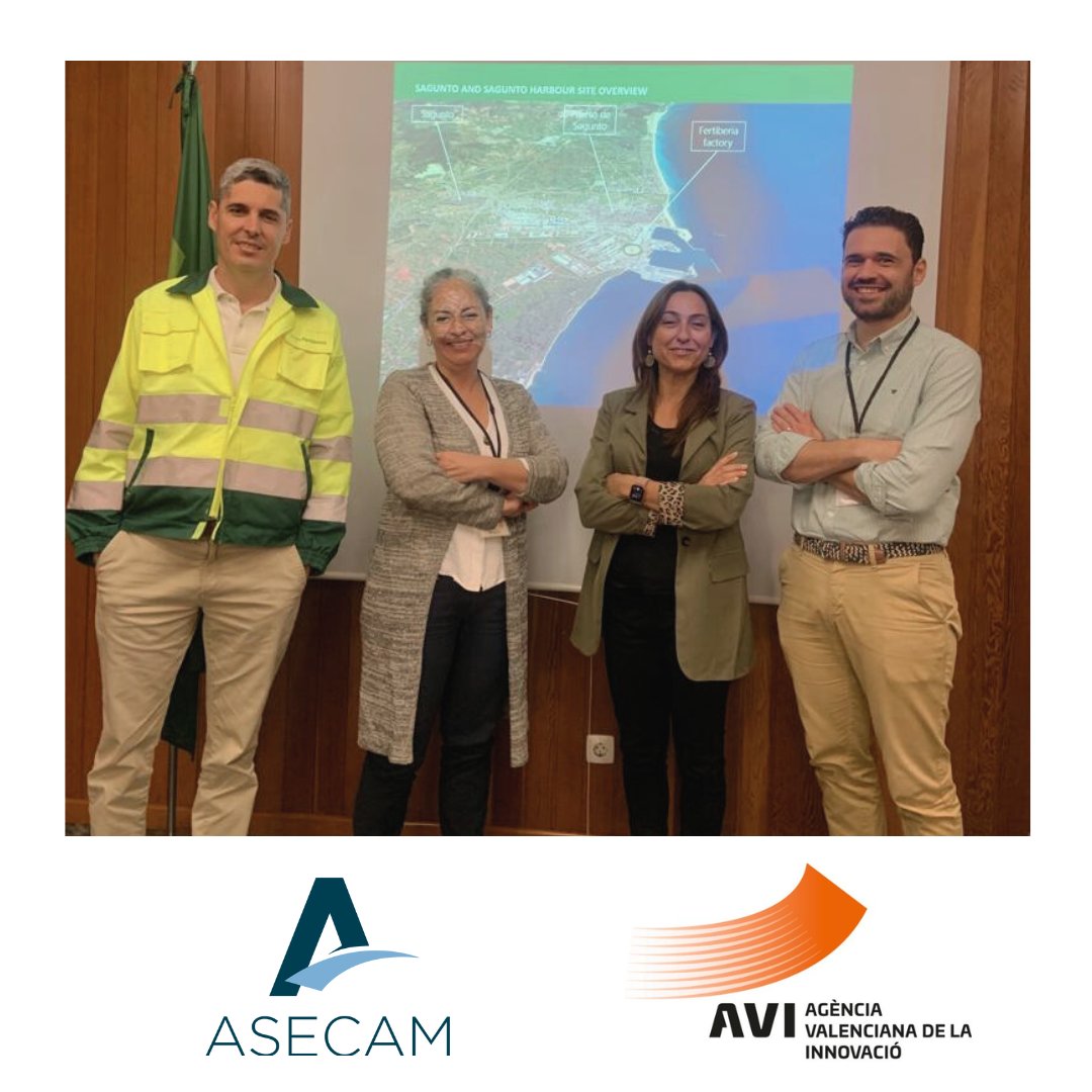 ASECAM1's tweet photo. Nuestra agente de innovación, @AnaSubirats1, se ha reunido con representantes de Saggas y Fertiberia para intercambiar experiencias y buenas prácticas ambientales en la industria, encuentro que se enmarca en las acciones de dinamización que está llevando a cabo a lo largo del año https://t.co/hs4G7zgO2K