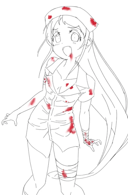 ハロウィン絵wipです 