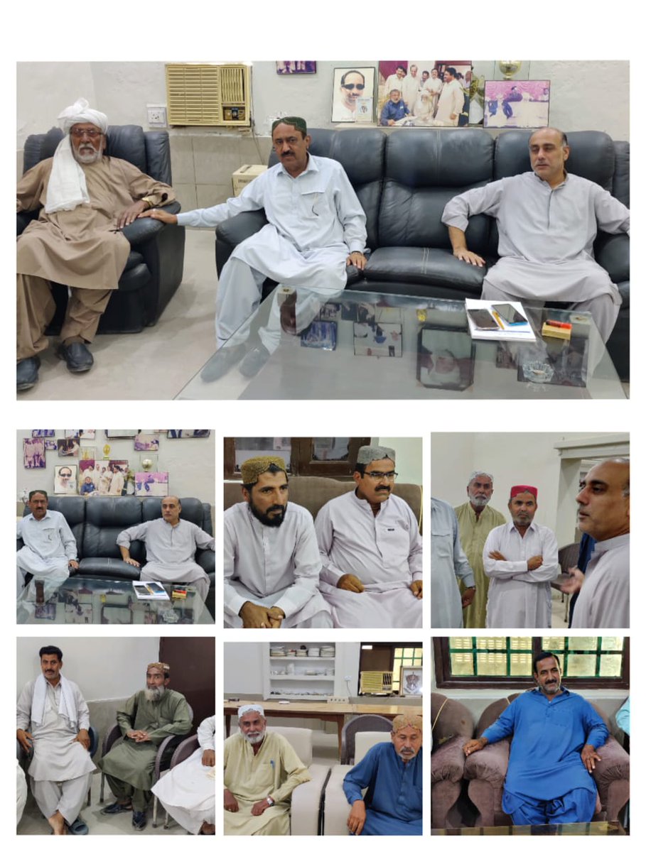 faisalkhanjamli's tweet photo. اوستا محمد (سلیم صحافی) پاکستان پیپلز پارٹی کے رہنما سردار زادہ فیصل خان جمالی سے بکھرڑہ میں وڈیرہ امیر بخش عمرانی میر غلام حسین جمالی و دیگر معززین علاقہ ملاقات کررہے ہیں اس موقع پر سیاسی برادریوں کے مسائل پر بات چیت کی گئی
@PPPDigital_ 
@PPPBaluchistan https://t.co/XtY6tHqqvj