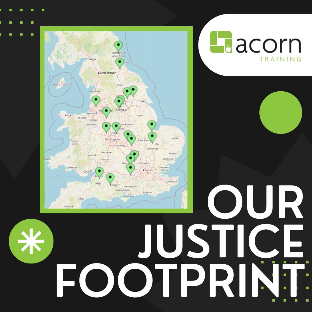 Next week, our Ops Director, Sophia, &amp; Partnership Manager, Tom, will be travelling the country to visit our #Justice teams delivering important #IAG services within #HMP Establishments.

Our Justice #footprint has grown significantly &amp; we are committed to ensuring best practice.