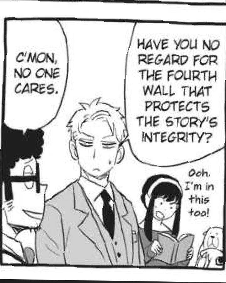 AwPhooey2U's tweet photo. Those is the new " well, that's not canon" lol
#SPYxFamily
#spy_ https://t.co/TNqi6oh12h