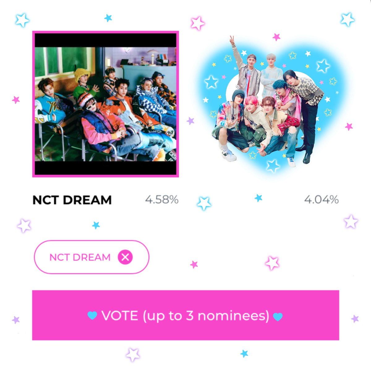 ★ อยากให้ดรีมเส้น ได้ทราบถึงสถานการณ์โหวตงาน mama ในขณะนี้ ว่าเราต้องการแรงสนับสนุนจำนวนมากจริงๆ ค่ะ เนื่องจากเราไม่สามารถโหวตหลายๆไอดีได้เหมือนอย่างเคย จำกัดการโหวตแค่ 1 ไอดี ต่อ 1 device เท่านั้น ㅠ  ㅠ คะแนนจากตรงนี้จึงมาจากจำนวนแฟนคลับที่รักน้องดรีม 1OO % ★
