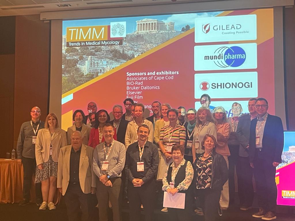 martinhoenigl's tweet photo. #timm2023 is on its way. After some great pre meeting workshop with the outgoing and the incoming @eurconfmedmycol board with some 🏴󠁧󠁢󠁳󠁣󠁴󠁿🇹🇷 delights yesterday,

 @neil_gow elected today as new president by the council and then celebrated by a large audience at the opening lecture. https://t.co/BfjZSRjlK2