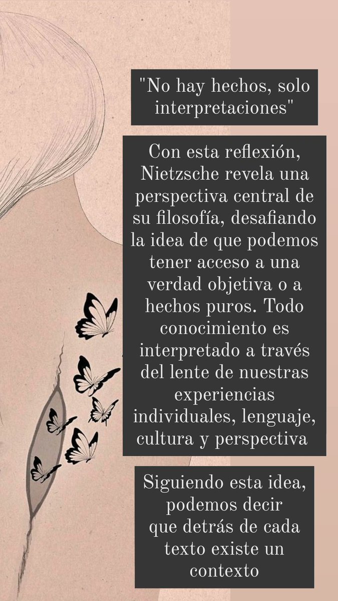 MOIRAVAINI's tweet photo. #Nietzsche
#Interpretaciones
#ViernesDeFilosofía
#MisMariposas https://t.co/ahfQU7anch