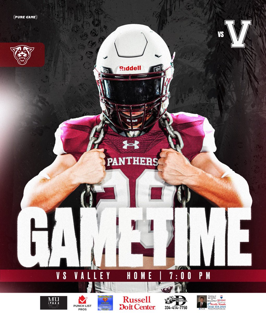 echs_football's tweet photo. Big time football game at Burt-Haynie Field at 7pm! Come make some noise and enjoy a great night of football.

#PantherPride🐾 https://t.co/91b6Rutfcw