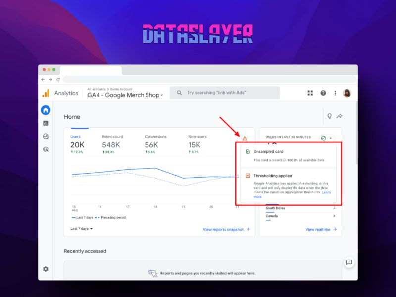 Dataslayers's tweet image. Explore #DataThresholds in Google Analytics 4 with #Dataslayer!
Understanding these thresholds is crucial for accurate data interpretation and to understand discrepancies.
Let's decode these insights together!📊
help.dataslayer.ai/en/article/und…
#GA4 #DigitalMarketing #Reporting