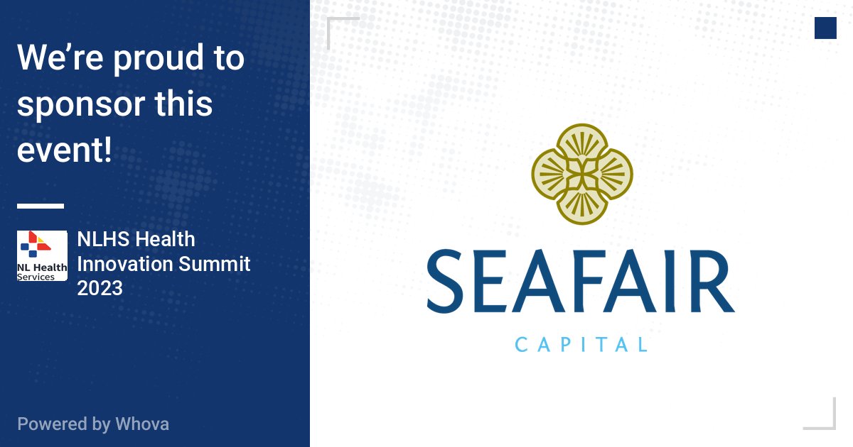 Looking forward to the <a href="/NL_HealthServ/">NL Health Services</a>  Health Innovation Summit next week! We are so excited to dig into this year’s theme of Reimagining Patient-Centered Care and continuing our work to help bring creative solutions to our shared healthcare challenges.