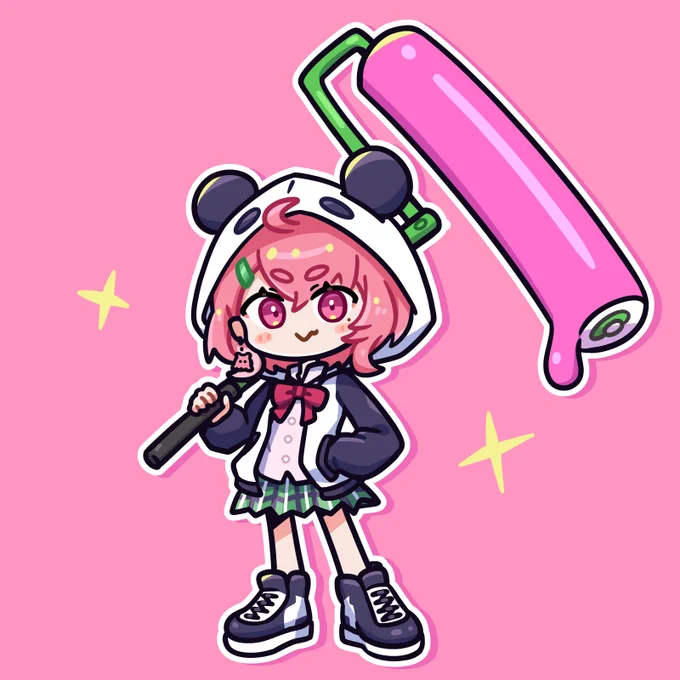 スプラ笹 #笹の絵 #にじスプラDREAMMATCH