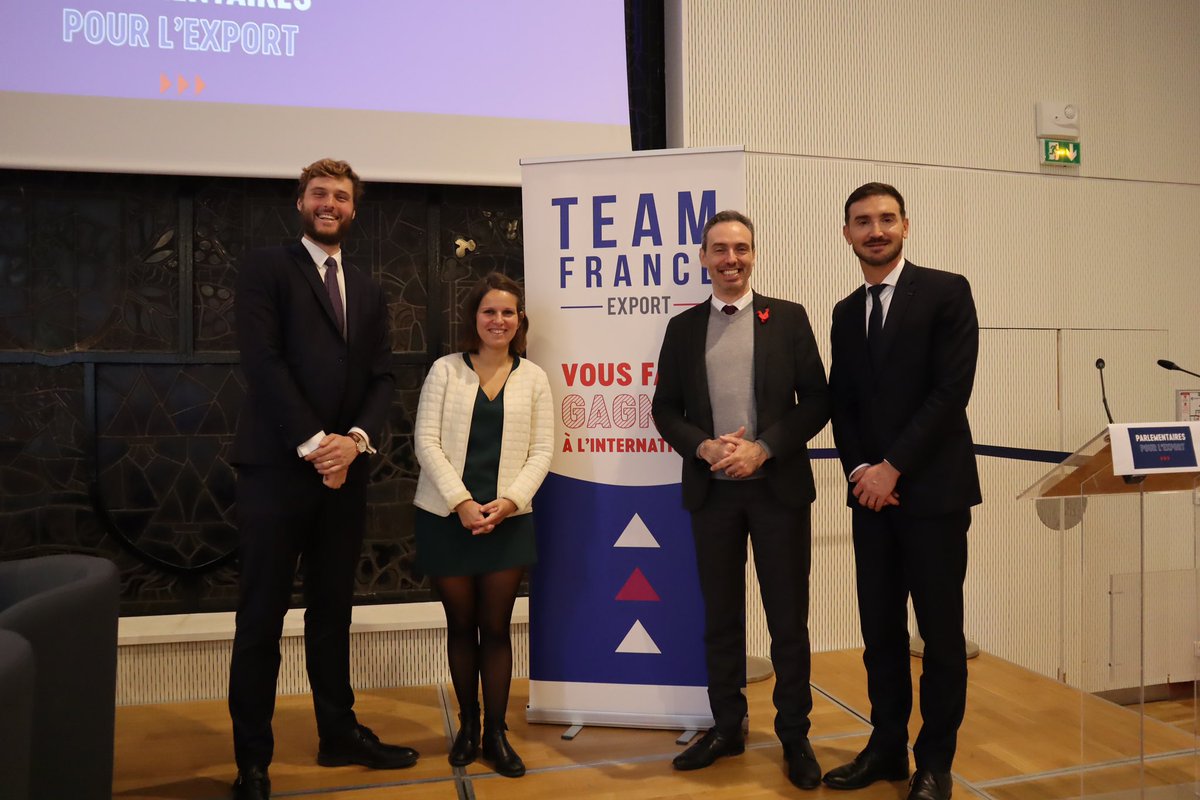 Fier d’avoir accompagné la Députée <a href="/MarieLebec78/">Marie Lebec</a> à la <a href="/CCI_78/">CCI 78</a> pour cette matinée consacrée à l’export avec les entrepreneurs des Yvelines et la #TeamFranceExport !