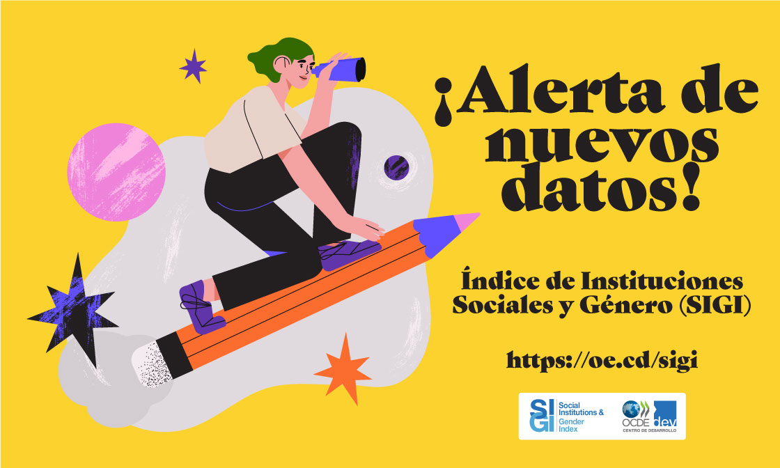 Si quieres saber más sobre la igualdad de género en América Latina y el Caribe mediante la perspectiva del #SIGI, y descubrir nuevos datos, únete a nosotros el próximo jueves! Regístrate aquí: bit.ly/3tGwJSz 🗓️el 26/10, 9h (Mex) @OECD_Centre <a href="/ocdeenespanol/">OCDE ➡️ Mejores Políticas para una Vida Mejor</a> <a href="/DelegamexOCDE/">Delegamex OCDE</a>