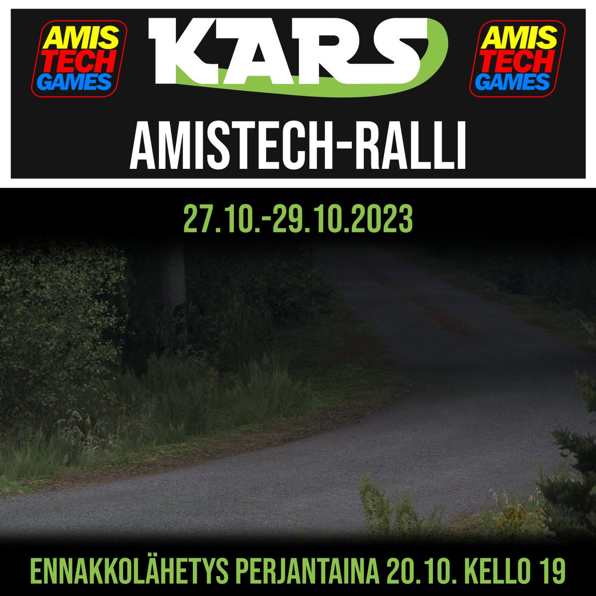 KARS.fi (@karsfi) on Twitter photo TÀnÀÀn vuorossa Amistech-Rallin ennakkolÀhetys!
Luvassa Imprimo-Rallin lÀpikÀyntiÀ ja Amistech-Rallin tiekirjan julkaisu. Studiossa Ossian Puhakka, Joonas Lönn & <a href="/oskaririnne1/">Oskari Rinne</a>
â°19.00
đștwitch.tv/simracingfi
<a href="/mysummercargame/">My Summer Car</a> #esportsfi #simracingfi #ralli #richardburnsrally TÀnÀÀn vuorossa Amistech-Rallin ennakkolÀhetys!
Luvassa Imprimo-Rallin lÀpikÀyntiÀ ja Amistech-Rallin tiekirjan julkaisu. Studiossa Ossian Puhakka, Joonas Lönn & <a href="/oskaririnne1/">Oskari Rinne</a>
â°19.00
đștwitch.tv/simracingfi
<a href="/mysummercargame/">My Summer Car</a> #esportsfi #simracingfi #ralli #richardburnsrally