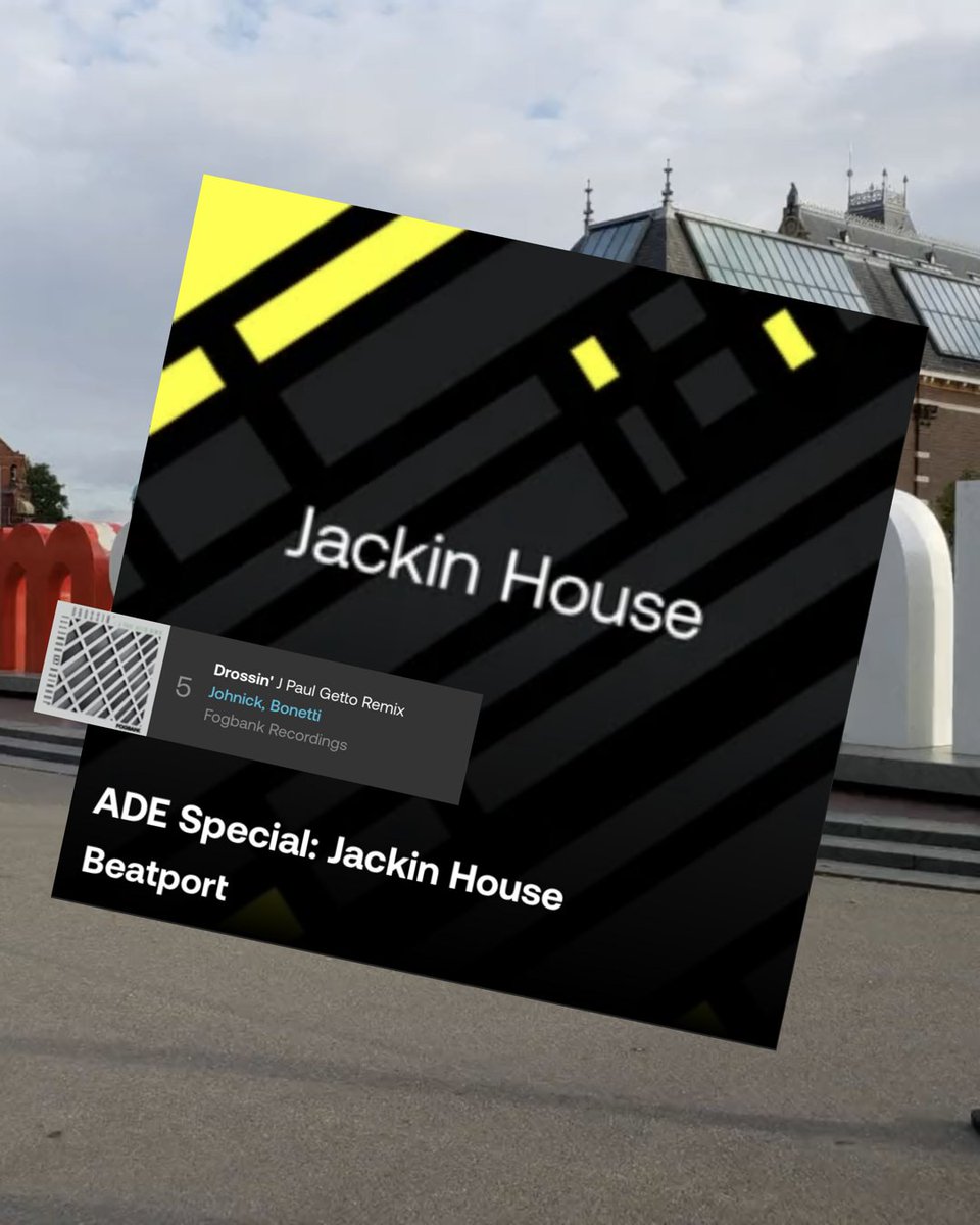 __Bonetti's tweet photo. ⚡️The remix of @jpaulgetto to my track 'Drossin'' released few years ago on @fogbankrecords in collab. w/ #johnick has been included in the ‘ADE Special: Jackin House’ @beatport’s chart. [#5]

🔗Full chart here: https://t.co/sv2gJpQAhe https://t.co/otP1B6i0Qe