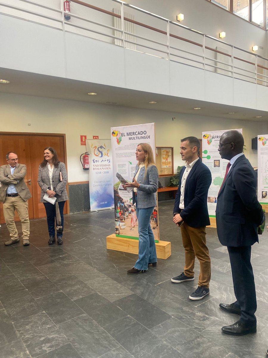 baqonde's tweet photo. It's happening! African Language Day is under way at the @FilologiaUsal! With @USAL_Lengua With Universidad de Cheik-Anta-Diop (Dakar) @FundacionAreces @UCAD_Senegal @baqonde @EmbEspPretoria @EmbEspSenegal @Casaafrica
@lindes_usal @culturagob @FestivalWallay
#Senegal #Africa https://t.co/R7IzUqdhV6