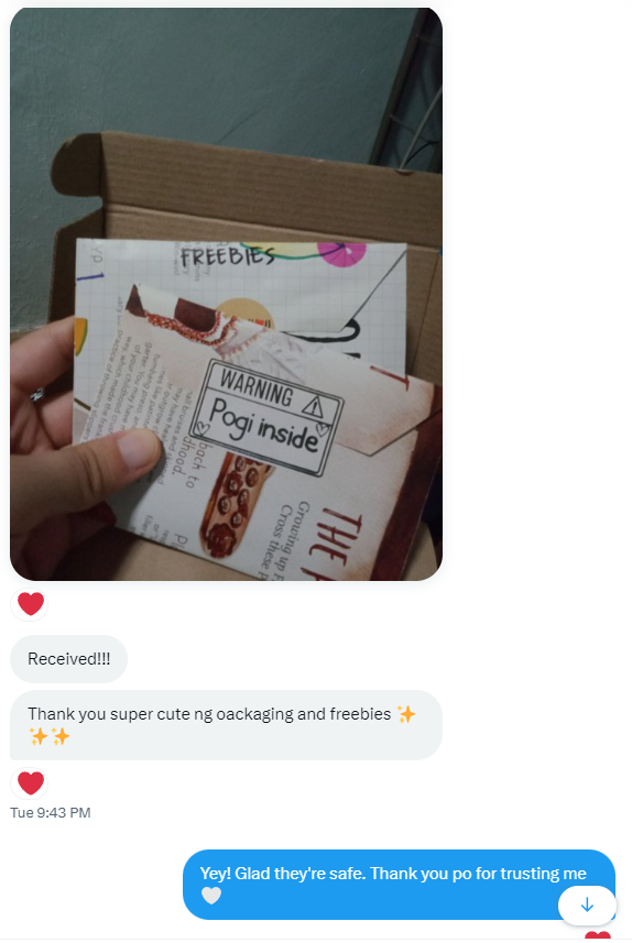 chi4jae's tweet photo. Thank you for trusting me❣️

p.s: Late upload feedbacks via DM.

#chi4jaeProofs https://t.co/Db9ioe1T5r