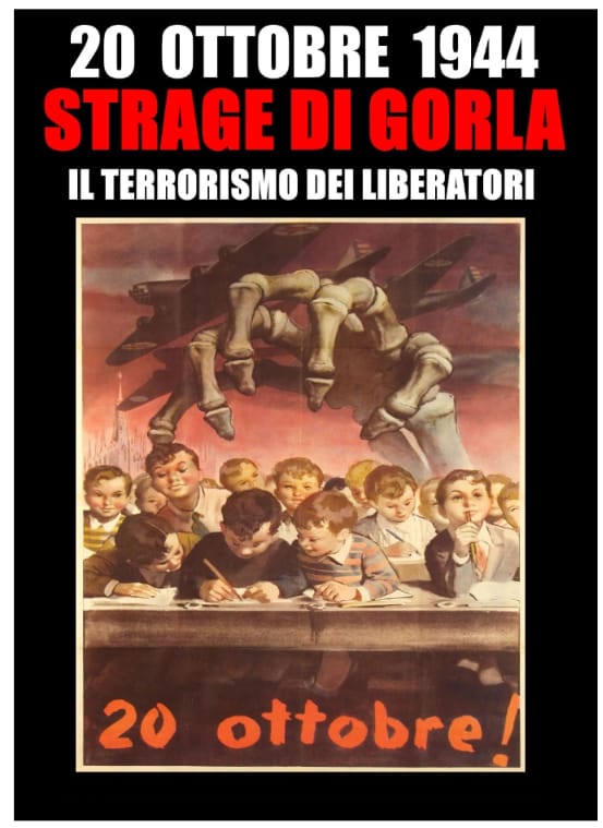 DestraPopol_ITA's tweet photo. #20ottobre1944
#20ottobre2023 
Le bombe dei "liberatori" angloamericani uccidono quasi duecento bambini in una scuola di #Gorla
Noi non dimentichiamo questo infame crimine di guerra! https://t.co/BzYKo5EAUI