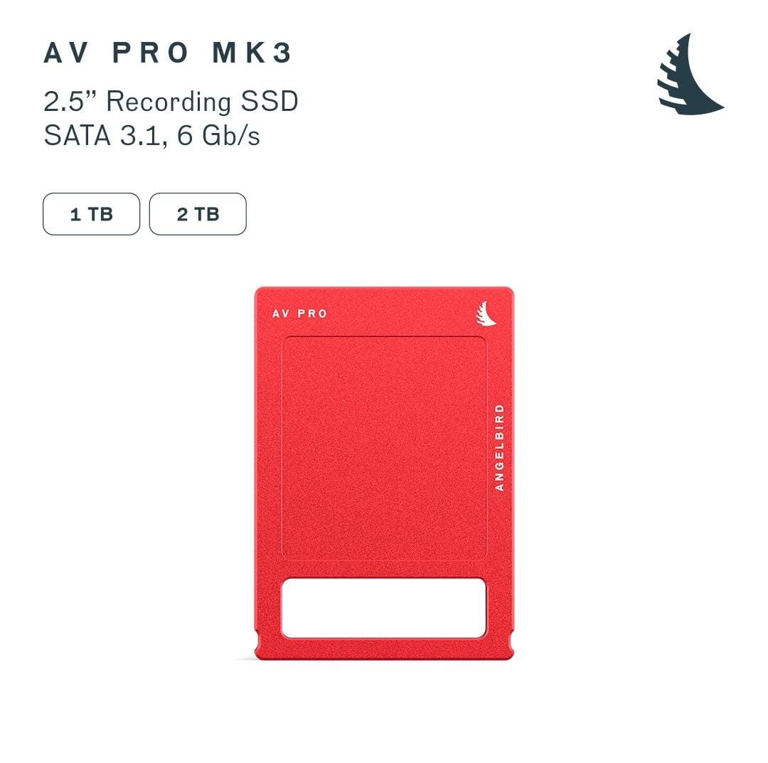 Unleash the power of seamless video recording with Angelbird's AV PRO MK3, a 2.5' Recording SSD. Elevate your workflow, ensuring quick data transfers. In 500GB, 1TB, and 2TB, it's the compact powerhouse for those pushing creative boundaries. #srishtidigilife #angelbirdmedia