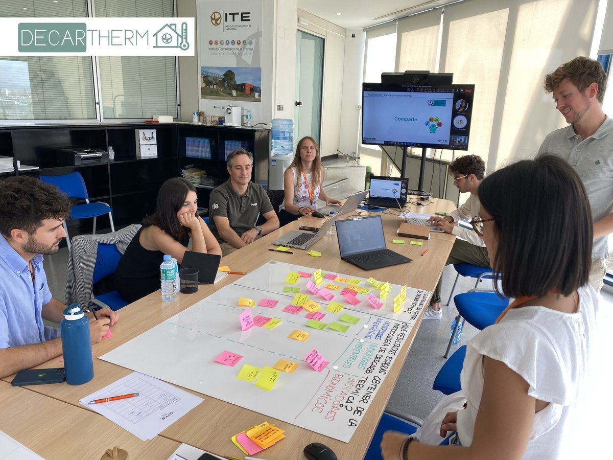 itenergia's tweet photo. Hoy mantenemos un taller de co-creación con las empresas colaboradoras en el proyecto #DECARTHERM
#descarbonización, #transferencia
https://t.co/cfbNK5f2jl
Proy. financiado por: @GVAivace y Fondos FEDER https://t.co/j5hLefeoIx