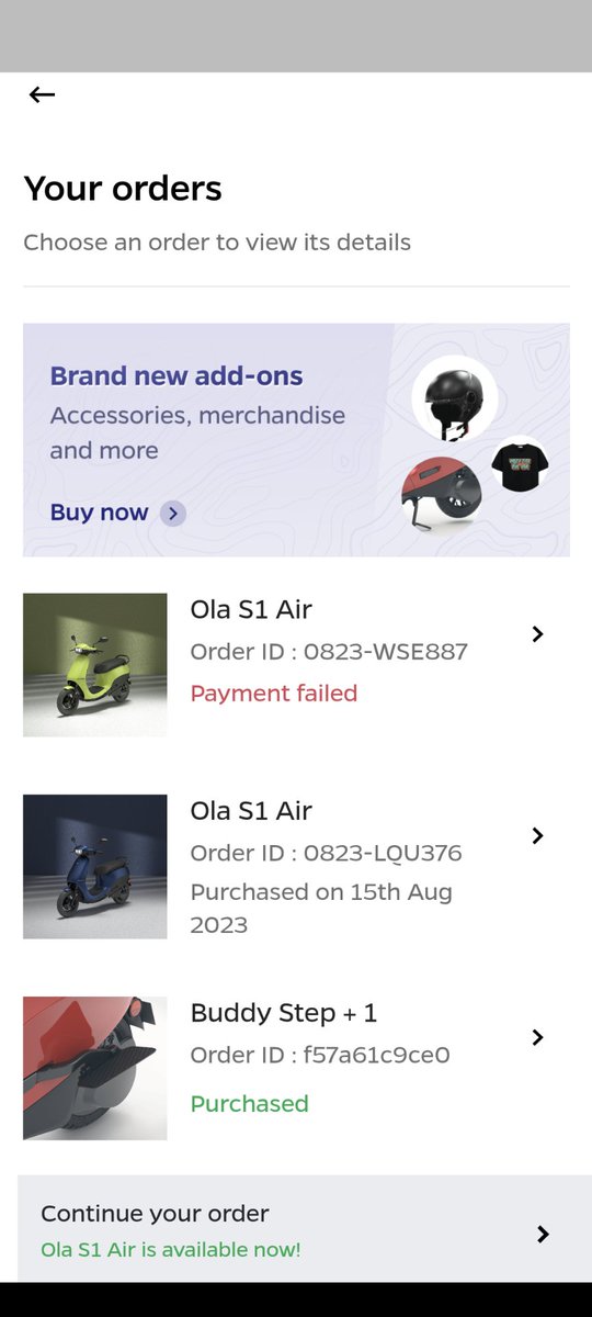 KabraIshwar's tweet photo. @OlaElectric No response, no call , no delivery https://t.co/ZnqrpH6OV3