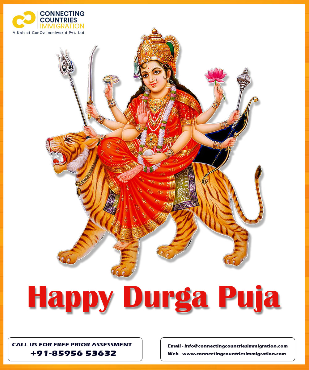 CCImmigration's tweet photo. Wish you all a very Happy Durga Puja!
Email- info@connectingcountriesimmigration.com
Mobile- 085956 53632
Web- https://t.co/SoBZyOKvY6
#durgapuja #durgapuja23 #DurgaPuja2023 #HappyNavratri #HappyDurgaPuja #maadurga https://t.co/MduaeXCFX9