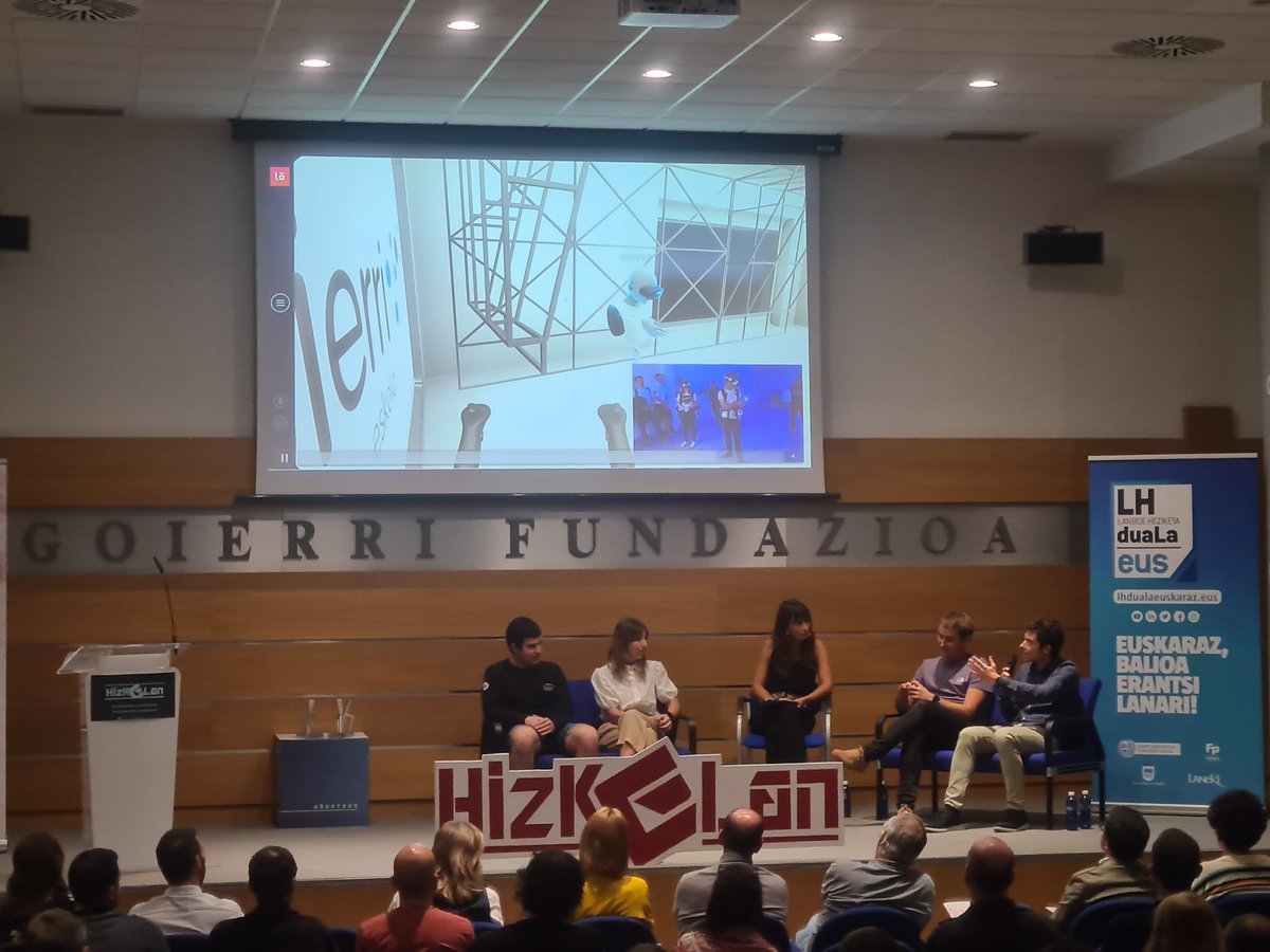 LANEKI jakinbai.eus (@jakinbai) on Twitter photo Hizkelan VIII jardunaldian, Ikasleen ibilbide profesionala atalean, izan ditugu Goierriko Manex Saralegi eta Izaro Eizagirre ikasleak eta Mikel Arizkorreta eta Jon Otegi irakasleak. <a href="/ikaslanaraba/">IKASLAN ARABA</a> <a href="/IkaslanBizkaia/">Ikaslan Bizkaia</a> <a href="/ikaslangipuzkoa/">IKASLAN GIPUZKOA</a> <a href="/HETELFP/">HETEL FP</a> <a href="/Gipuzkoa/">Gipuzkoa</a> <a href="/FPeuskadi/">FPeuskadi</a> <a href="/Goierrieskola1/">Goierri Eskola</a> Hizkelan VIII jardunaldian, Ikasleen ibilbide profesionala atalean, izan ditugu Goierriko Manex Saralegi eta Izaro Eizagirre ikasleak eta Mikel Arizkorreta eta Jon Otegi irakasleak. <a href="/ikaslanaraba/">IKASLAN ARABA</a> <a href="/IkaslanBizkaia/">Ikaslan Bizkaia</a> <a href="/ikaslangipuzkoa/">IKASLAN GIPUZKOA</a> <a href="/HETELFP/">HETEL FP</a> <a href="/Gipuzkoa/">Gipuzkoa</a> <a href="/FPeuskadi/">FPeuskadi</a> <a href="/Goierrieskola1/">Goierri Eskola</a>