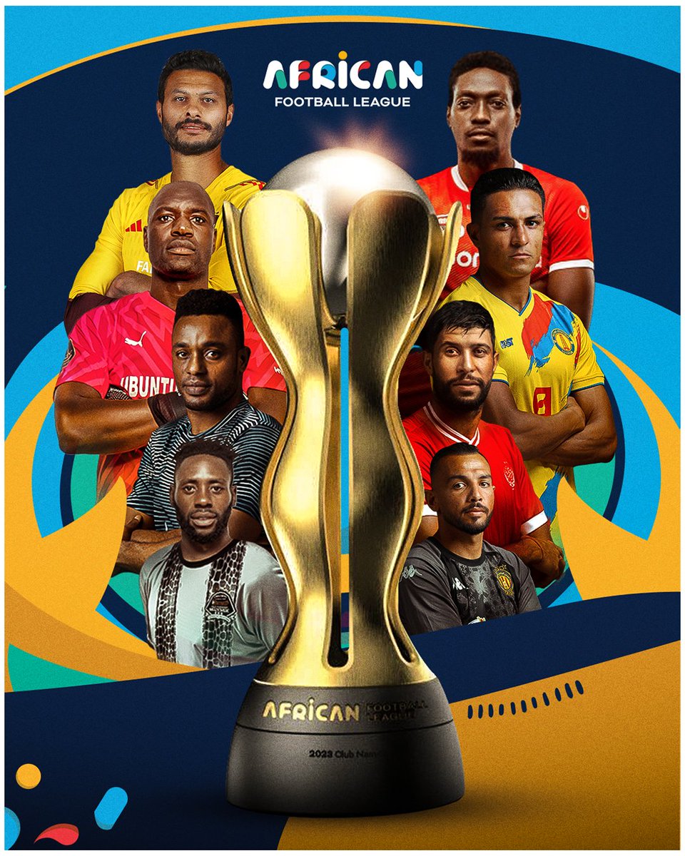afl_africa's tweet photo. 8️⃣ Teams 💪
1️⃣ Cup 🏆

Who will be the first #AFL champion? 🤩🌟

#CAF | #FIFA https://t.co/Pl4dRUhodV