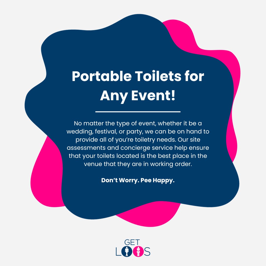 getloosltd's tweet photo. Everyone needs to use the toilet at some point, which is why it's our business to help you with yours!

Whether you need a portable toilet for a construction site, party, or a wedding, we've got you covered.

Contact us today for quote 👇

https://t.co/nHjMUop73b https://t.co/Qkan3Iozj7