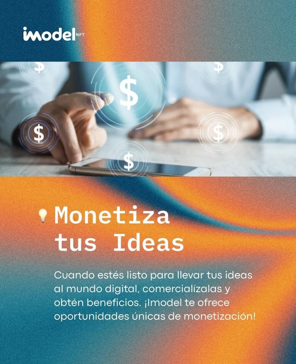 criptomodell's tweet photo. Imodel es tu espacio creativo✨
Nuestra plataforma convierte tu arte en recompensas.
Crea, inspira y conecta con una comunidad global de creadores como tú. 💫
🎨 El arte libera tu alma y enciende el mundo 🌟
#Imodel #Creatividad #Conecta #Arte #Tecnologia #NFT https://t.co/bN4Sl4DGL7