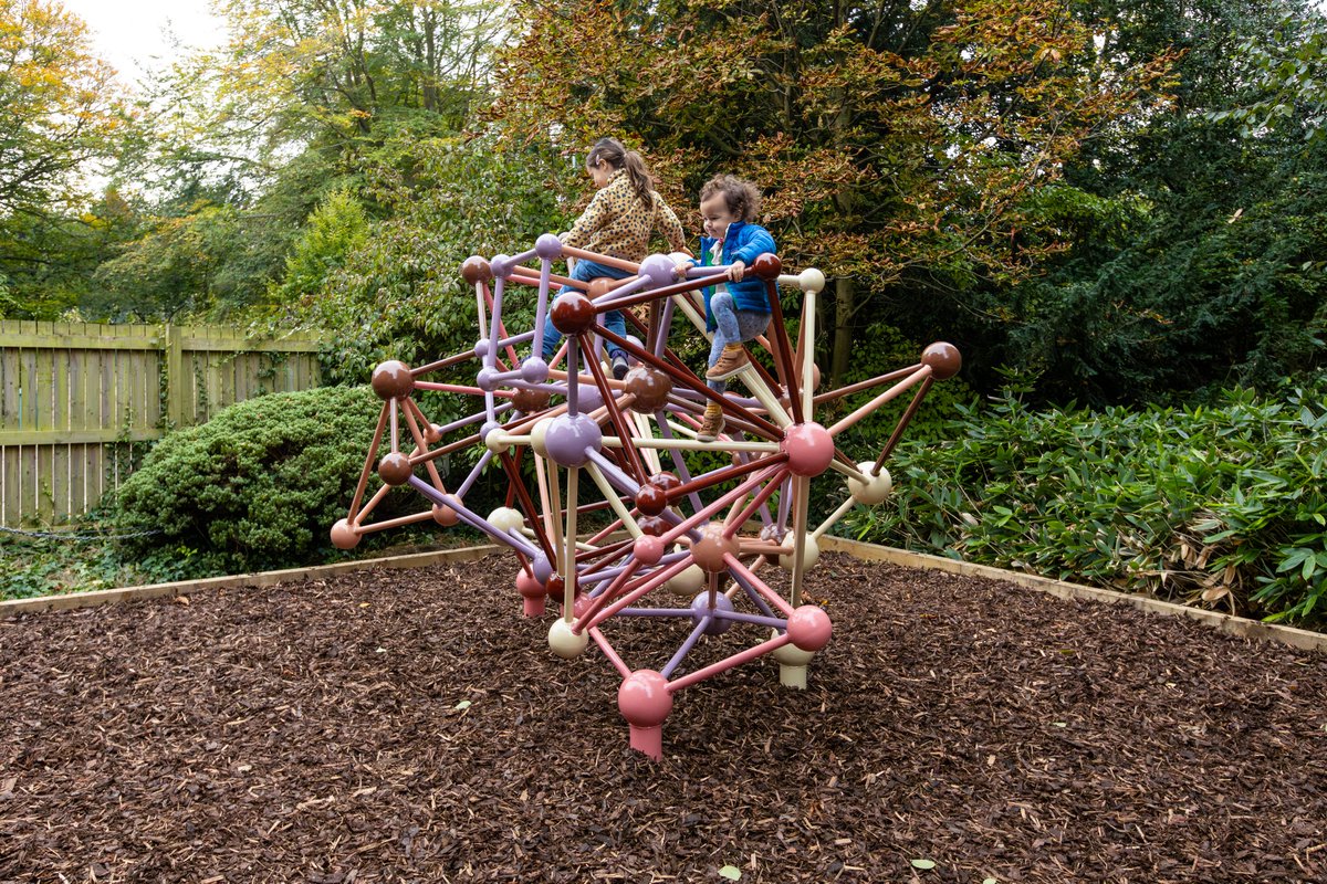 Experience it in person with the multifaceted installations situated throughout the rooms and garden, from the world’s first fourth dimensional climbing frame to interactive AI. Book your free ticket: eventbrite.co.uk/e/and-she-buil… Photography @juleslister_ Thanks to @PickardLeeds