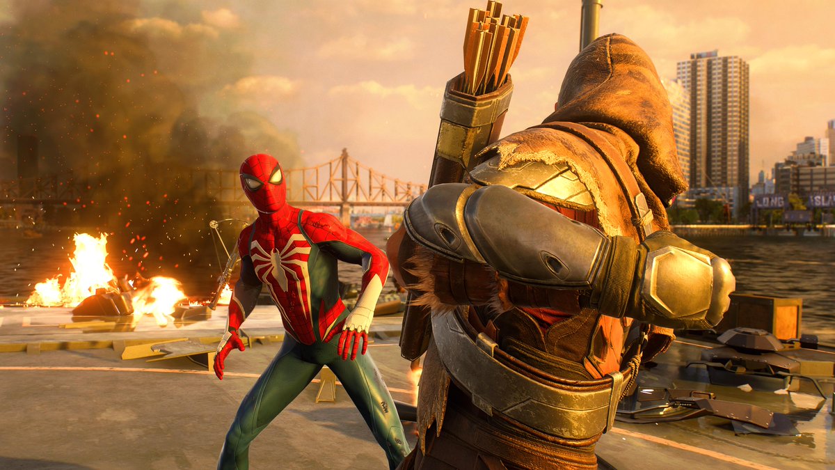 KiDdYoNe's tweet photo. okay @InsomniacGames 
#PS5Share, #MarvelsSpiderMan2 https://t.co/mhhTeWfePL