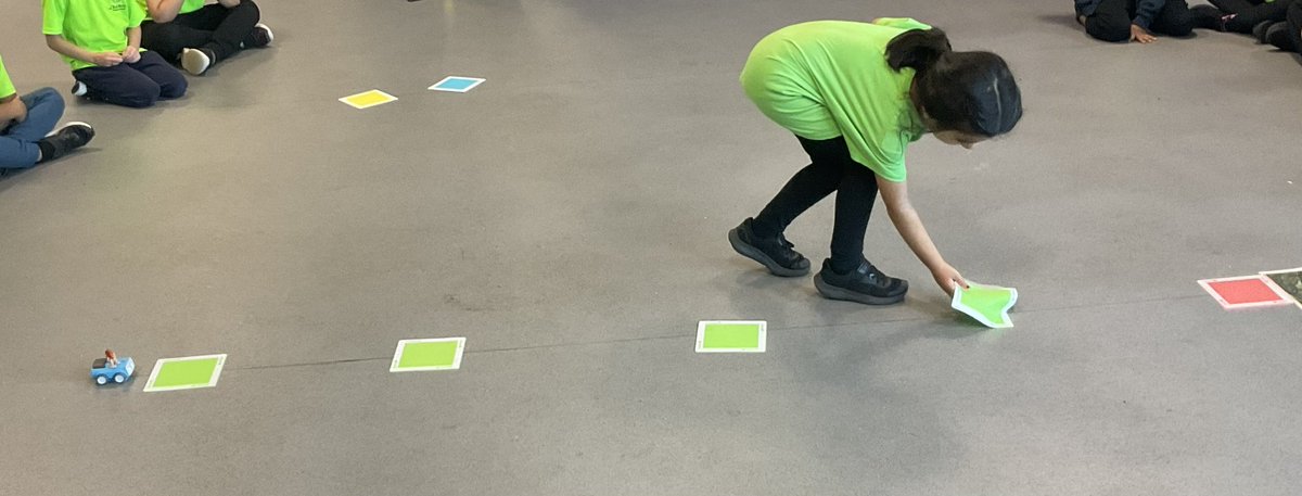 Year 1 children celebrated Coding Week by learning how to direct Indi cars to their destination by using the coloured mats.

x.com/Miss_Collins89 x.com/OliveTreeBolton x.com/bolton_rtc x.com/AppleEDU x.com/hashtag/Everyo…