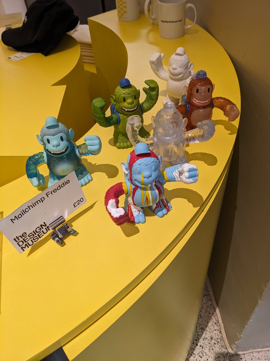 ActionRocket's tweet photo. Which Freddie would you choose?? #EmailGeeks #EmailIsDead?? At The Design Museum @MailChimp exhibition https://t.co/2nHqdR9O5g