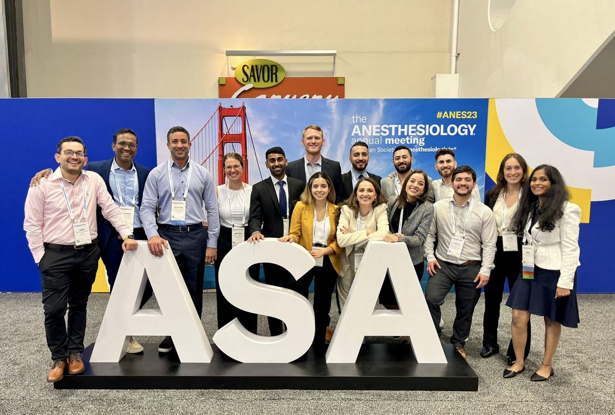 HFH Anesthesia x ASA 2023. Thanks to all the staff, CRNAs and residents that supported us this weekend. Until next year ✌️@ASALifeline #ANES23