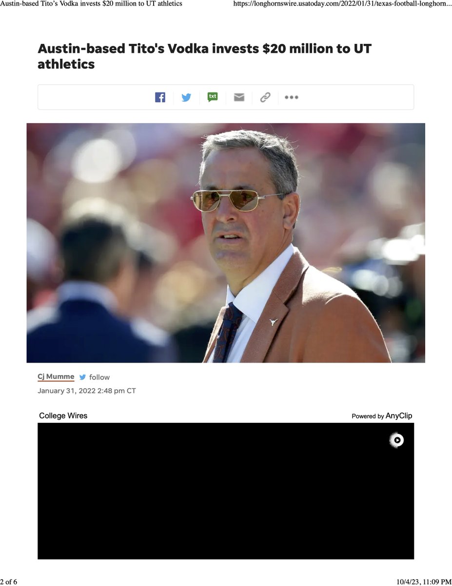 Tailgate right Tide fans!  Pass by that stuff made in Austin, TX and pick up a bottle of Yea Alabama Vodka!  A portion of each bottle sold supports Tide student athletes.  Cheers! <a href="/RollTide/">Alabama Crimson Tide</a> <a href="/AlabamaFTBL/">Alabama Football</a> @joenbc
<a href="/JustinThomas34/">Justin Thomas</a> <a href="/steveaustinBSR/">Steve Austin</a> <a href="/yea_ala/">Yea Alabama</a>