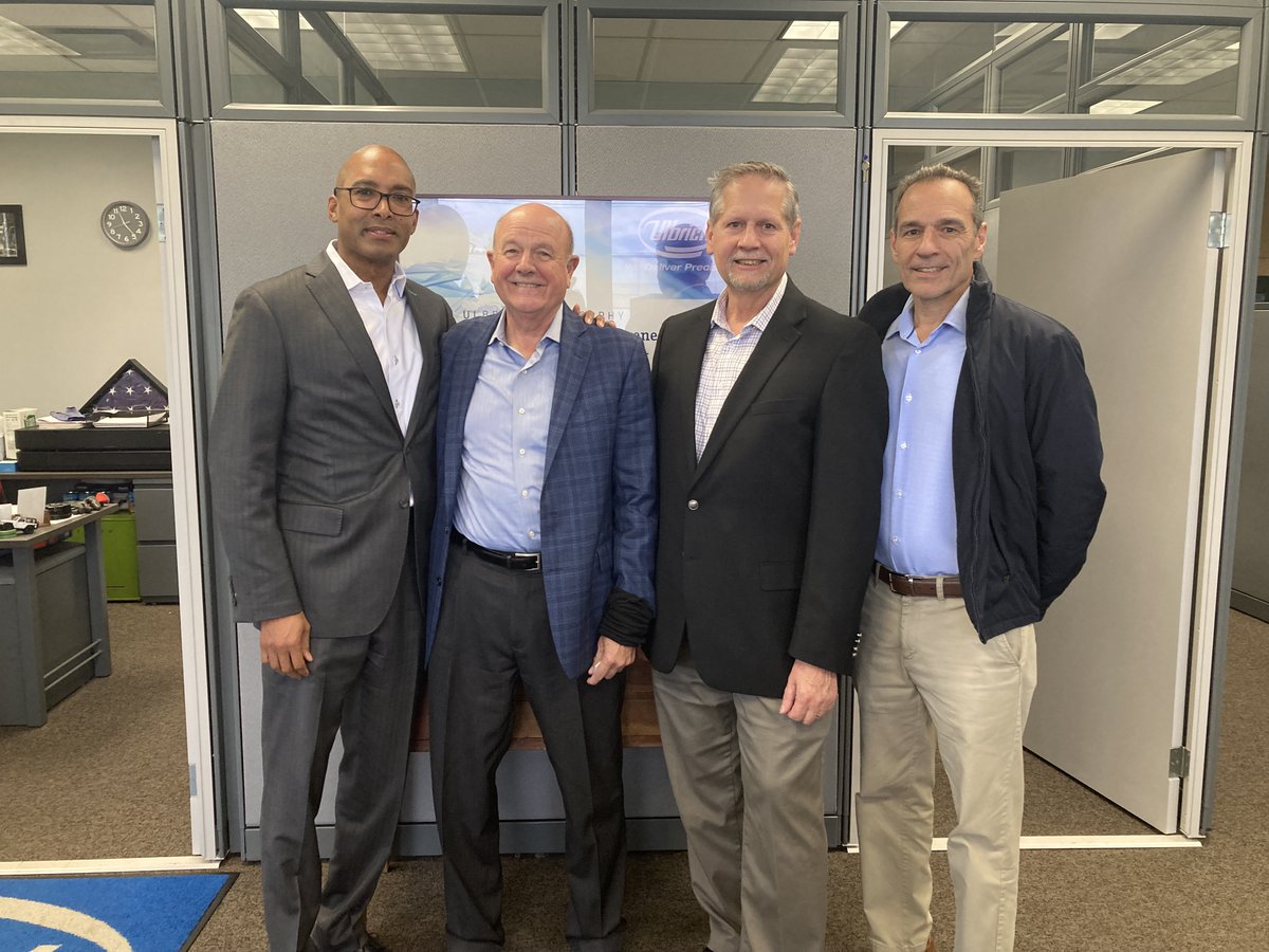 UnitedIllum's tweet photo. This week, UI President &amp; CEO Frank Reynolds met with Chris Ulbrich, CEO &amp; Chairman of @UlbrichSteel, a North Haven-based manufacturer. Following their meeting, the Ulbrich team gave #TeamUI a tour through the wire-forming facility. We’re proud to power CT manufacturers! https://t.co/diNqTnahOJ