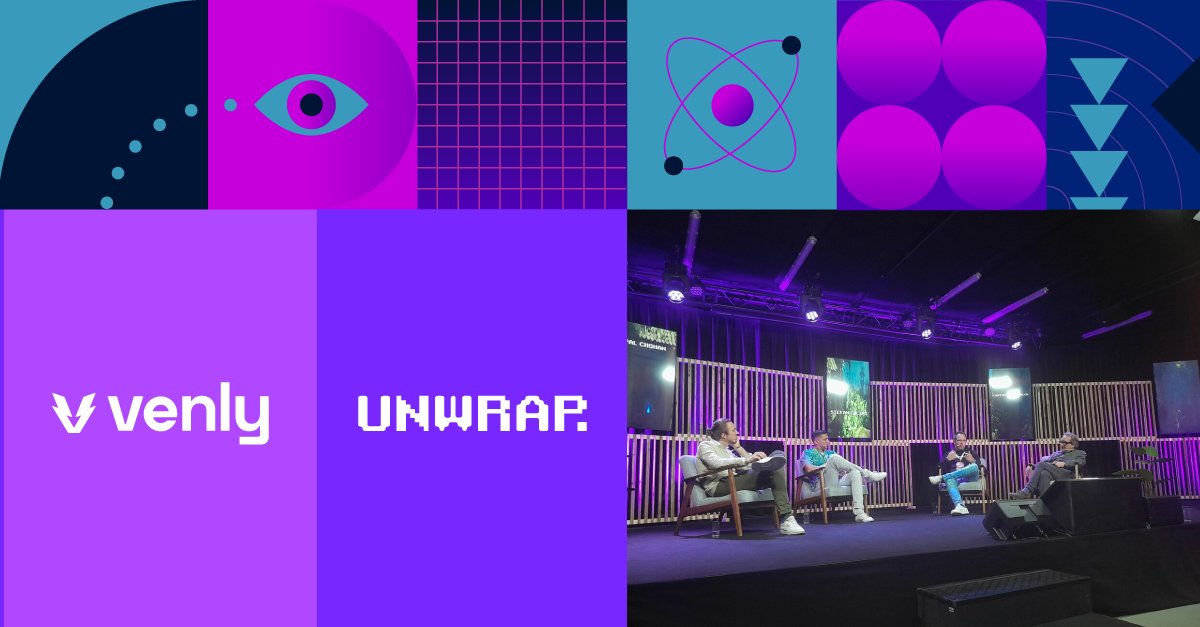 Total investment in Web3 Gaming for Q3?
💰$600 million.
What are the possibilities of blockchain in gaming?

Venly Head of Business Strategy <a href="/stefancolins/">Stefan Colins</a> was at Unwrap last week, discussing just that:
▪️ Gamer empowerment
▪️ Stronger communities
▪️ Revenue diversification
▪️ New