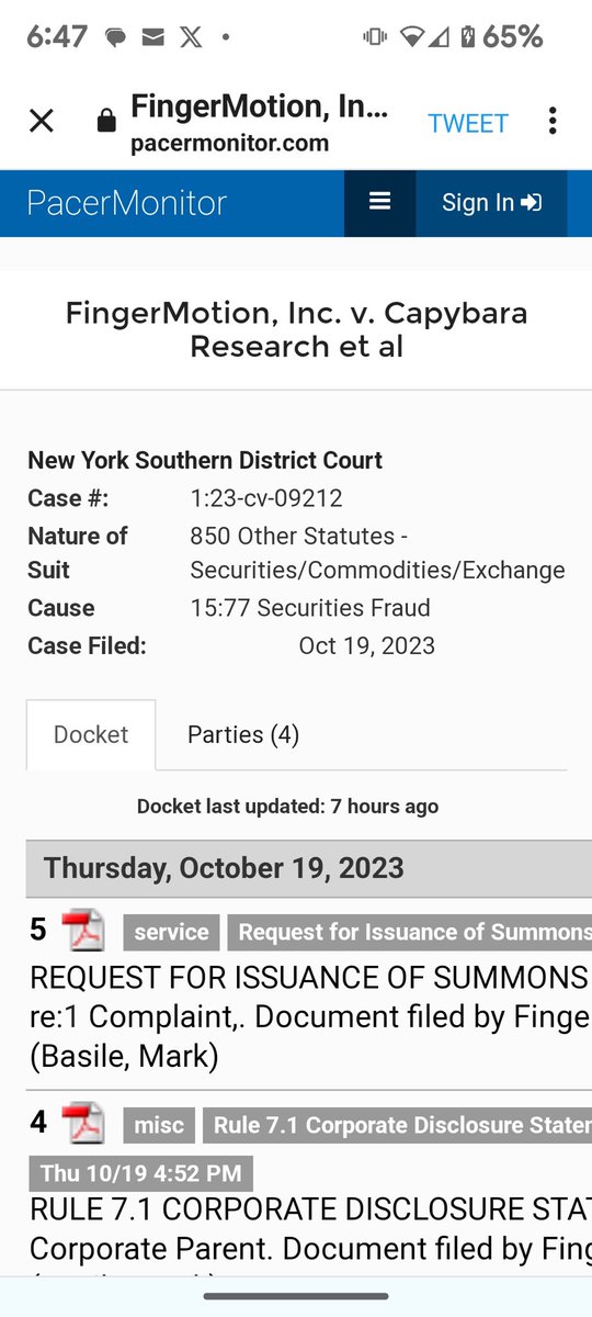 settlethetrades's tweet photo. $FNGR No messing around by this company or @BasileEsq
@otclawyers https://t.co/l8pd4Sl0AO