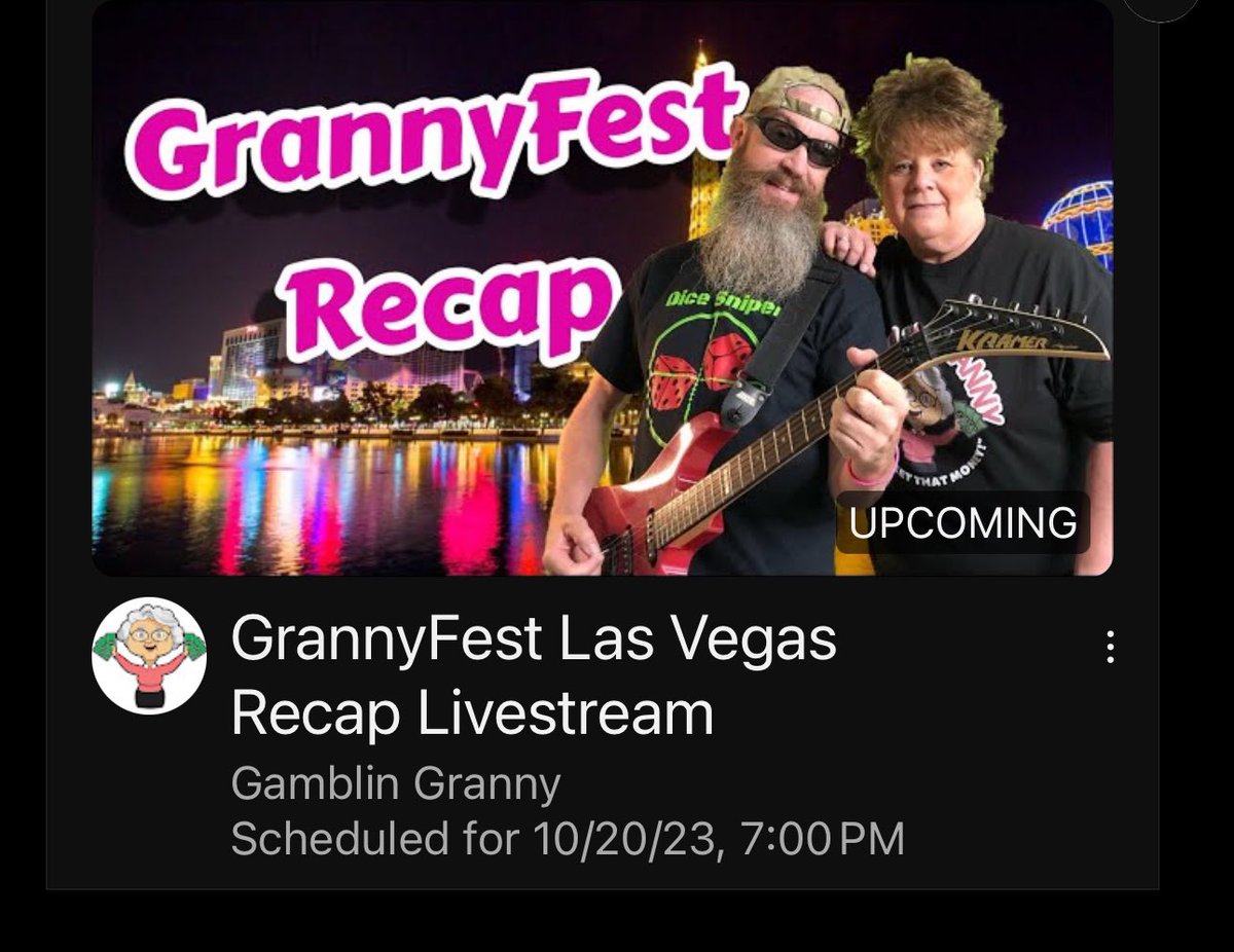 LIVE TONIGHT. 7:00pm CST