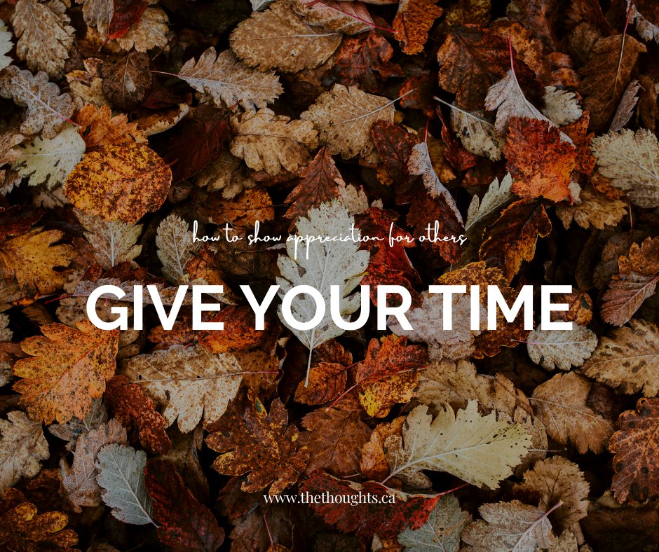 A meaningful way to show your appreciation for others: Spend Time with Them Doing Something They Enjoy.

Taking time to engage in their hobbies shows you love them, hear them, take an interest in them, and would make them happy.

#gratitude #kindness #mentalhealthmatters